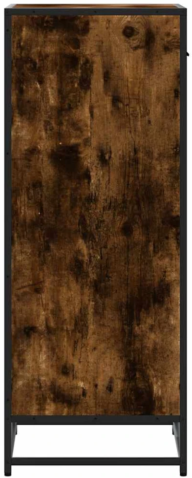 batų lentyna rūkytas ąžuolas 48x38x97,5 cm dirbtinė mediena