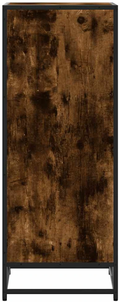 batų lentyna rūkytas ąžuolas 48x38x97,5 cm dirbtinė mediena