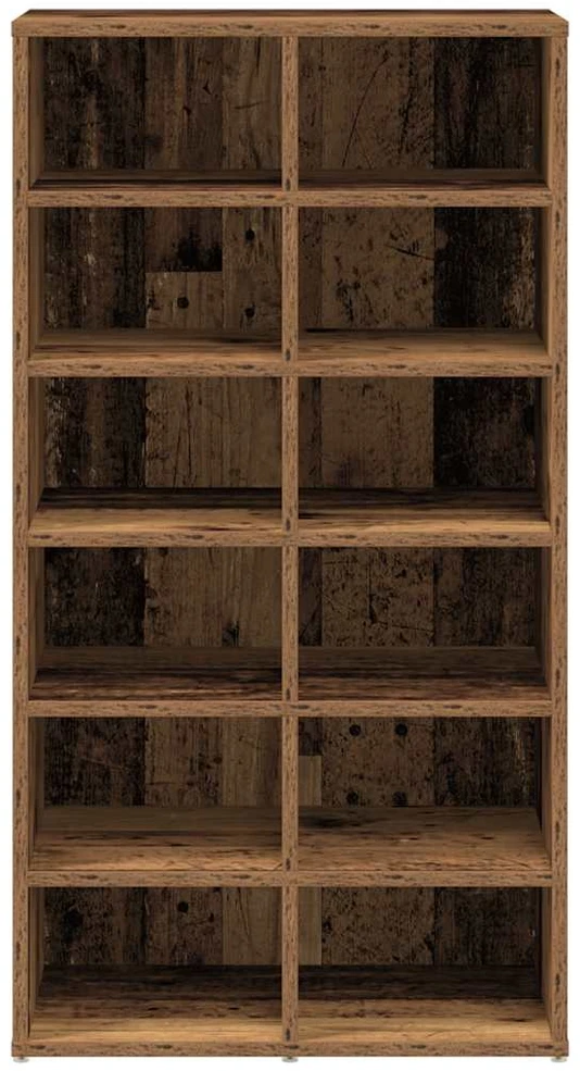 Batų lentyna Sena mediena 54x34x100,5 cm Inžinerinė mediena