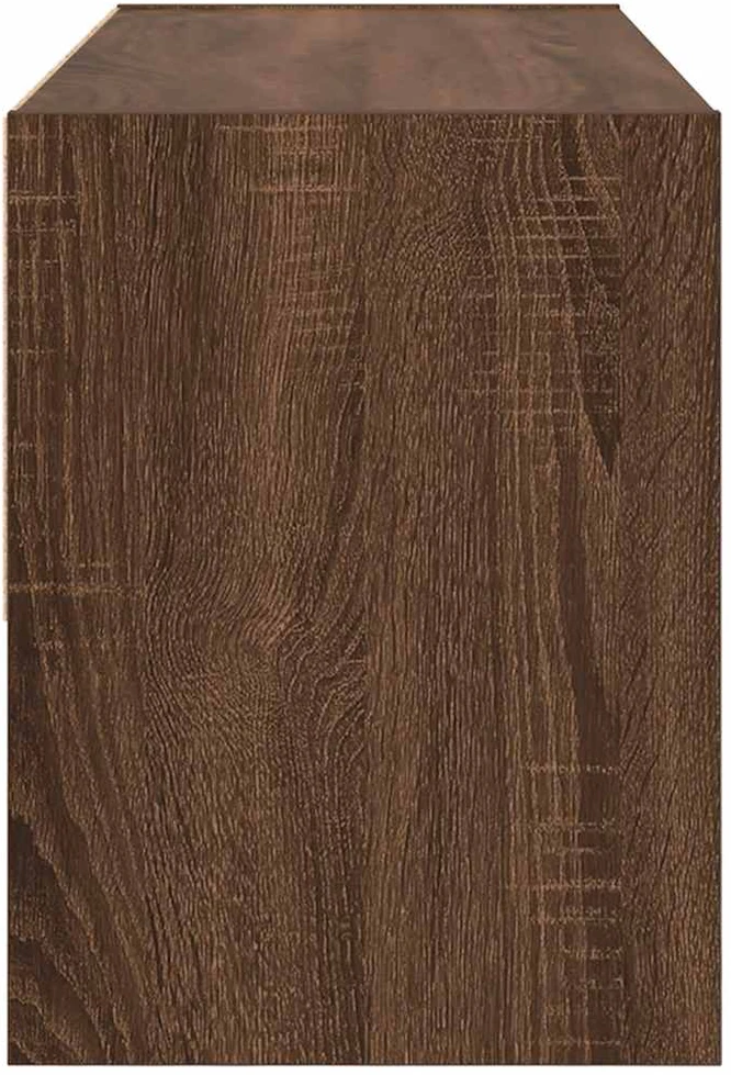 Batų lentyna, sukraunamos, ruda, 89,5x30x40cm