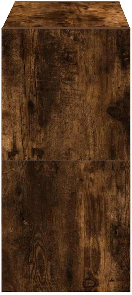 Batų lentynos, 2 vnt., sukraunamos, dūminio, 60x30x30,5cm