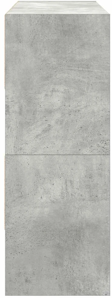 Batų lentynos, 2 vnt., sukraunamos, pilka, 89,5x30x40cm