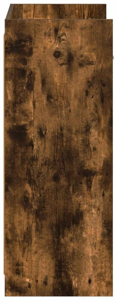 Batu skrynia Dūminio ąžuolo 48 x 36 x 92 cm Apdirbta mediena
