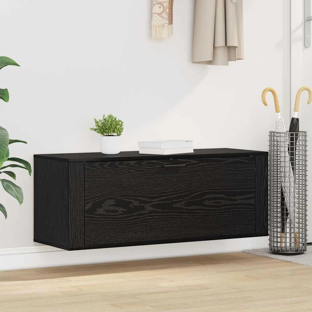 Batu skrynia 100 x 35 x 38 cm Apdirbta mediena Juodojo ąžuolo