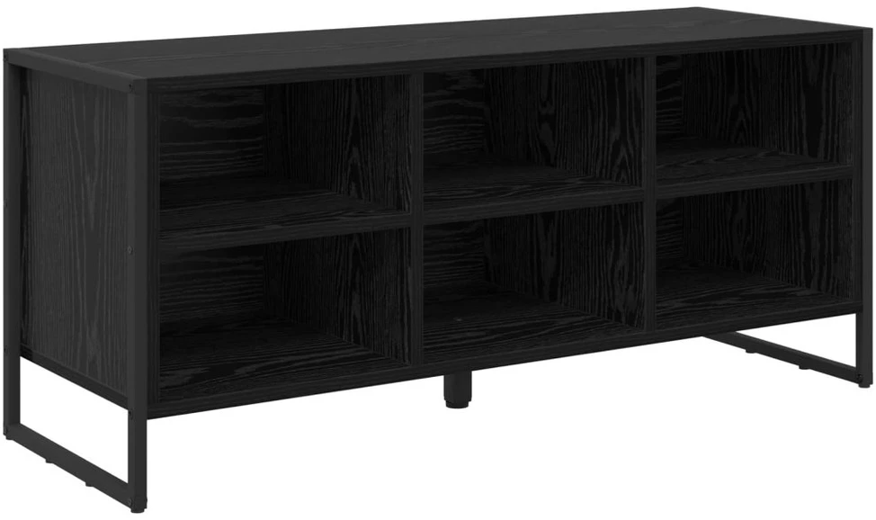 Batu skrynia 100 x 35 x 44 cm Apdirbta mediena Juodas ąžuolas