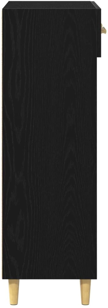 Batu skrynia 60 x 35 x 105 cm Apdirbta mediena Juodojo ąžuolo
