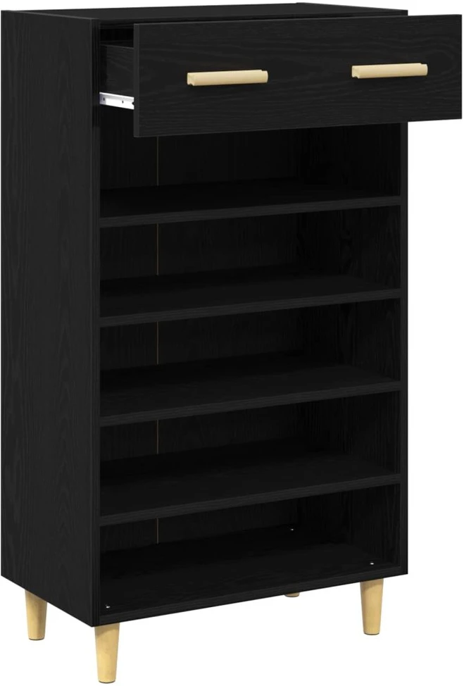 Batu skrynia 60 x 35 x 105 cm Apdirbta mediena Juodojo ąžuolo