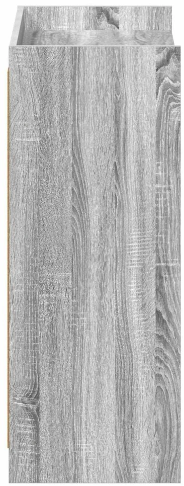 Batu skrynia Pilka Sonoma 73,5 x 36 x 92 cm Apdirbta mediena