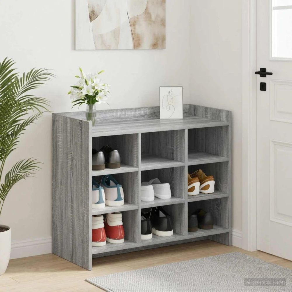 Batu skrynia Pilka Sonoma 85 x 39,5 x 70 cm Apdirbta mediena
