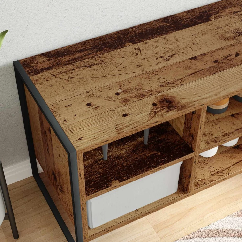 Batu skrynia 100 x 35 x 44 cm Apdirbta mediena Senovinis medis