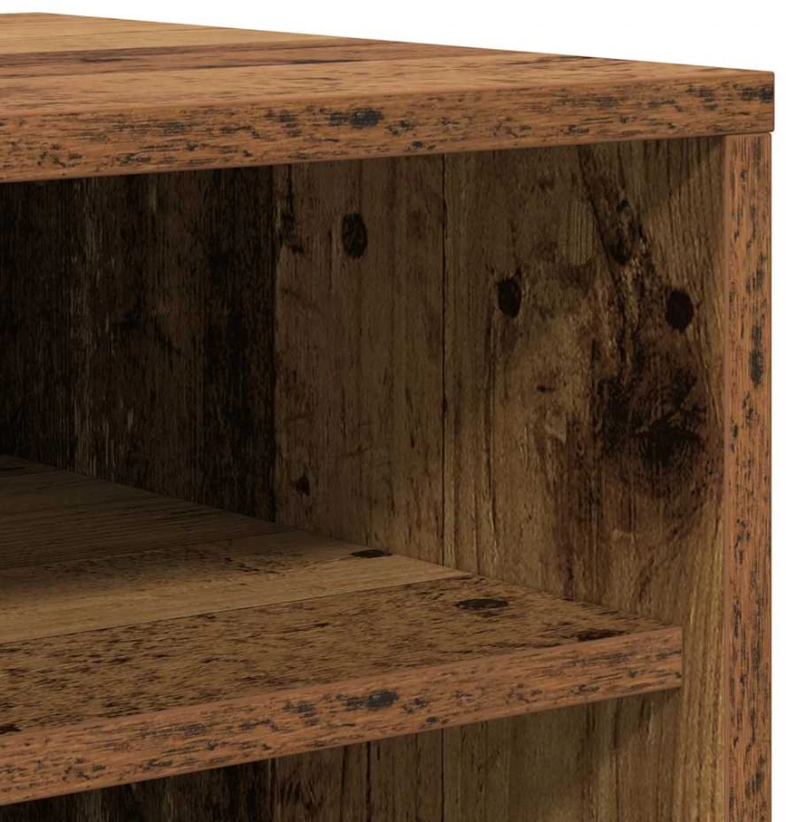 batų spintelė Old Wood 32x35x92 cm Engineered Wood