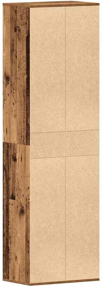 batų spintelė Old Wood 54x34x183 cm Engineered Wood