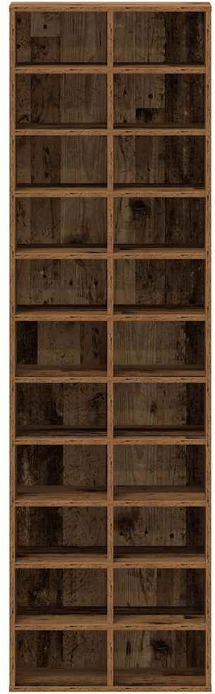 batų spintelė Old Wood 54x34x183 cm Engineered Wood