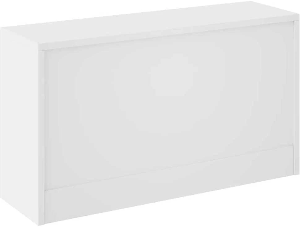 Suoliukas batams, baltas, 80x24x45cm, mediena, blizgus