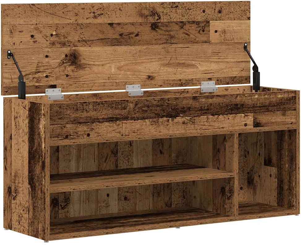 batų suoliukas Old Wood 102x30,5x45 cm Inžinerinė mediena