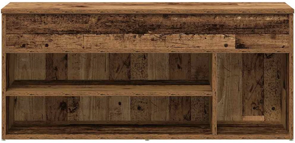 batų suoliukas Old Wood 102x30,5x45 cm Inžinerinė mediena