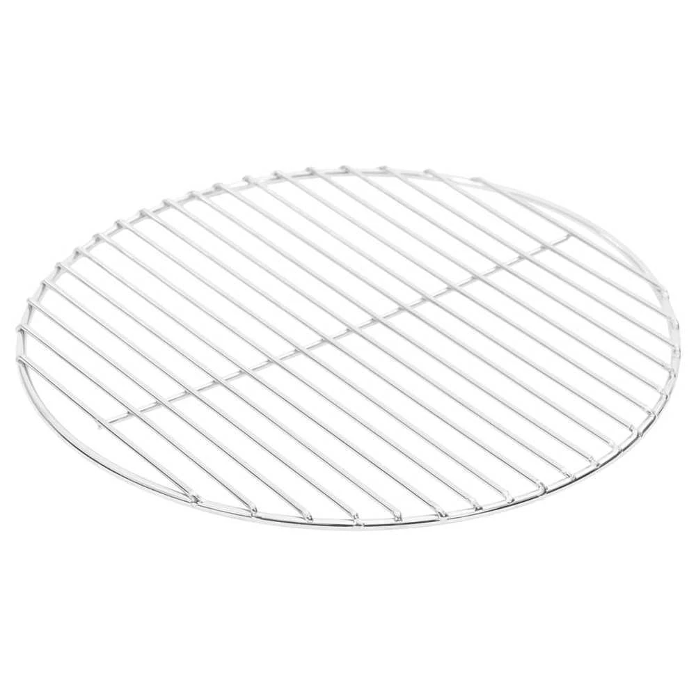BBQ grotelės, skersmuo 37cm, nerūdijantis plienas, apvalios