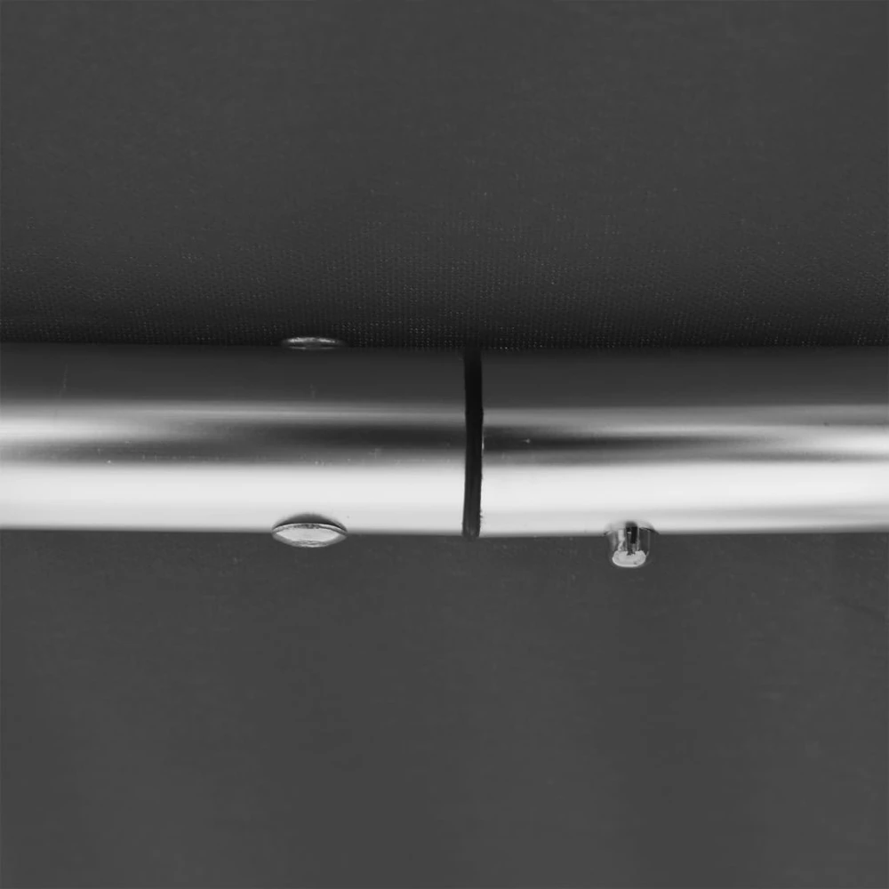 Bimini viršaus stogelis, juodas, 243x244x137cm, 4 lankų rėmas