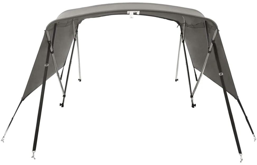 Bimini viršaus stogelis su sienomis, 243x(170-182)x137cm
