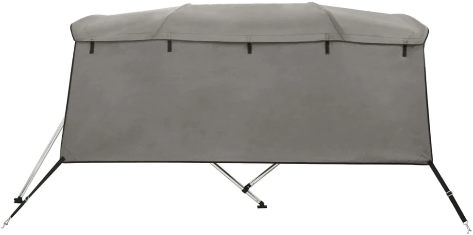Bimini viršaus stogelis su sienomis, 243x(170-182)x137cm