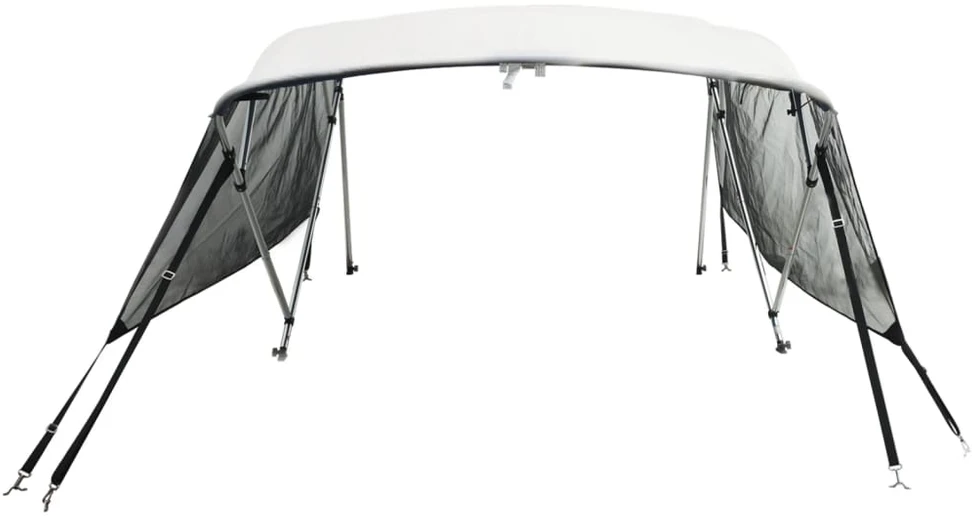 Bimini viršaus stogelis su sienomis, 243x(200-213)x137cm