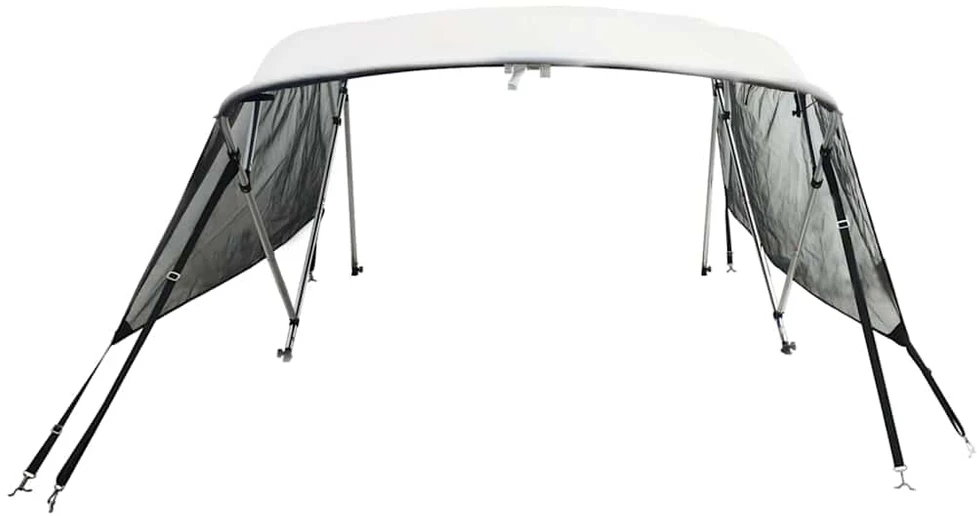 Bimini viršaus stogelis su sienomis, 243x(230-244)x137cm