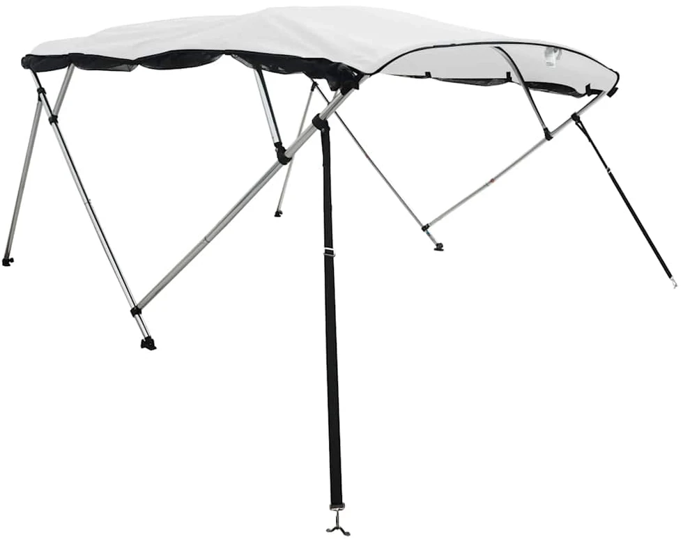 Bimini viršaus stogelis su sienomis, 243x(230-244)x137cm