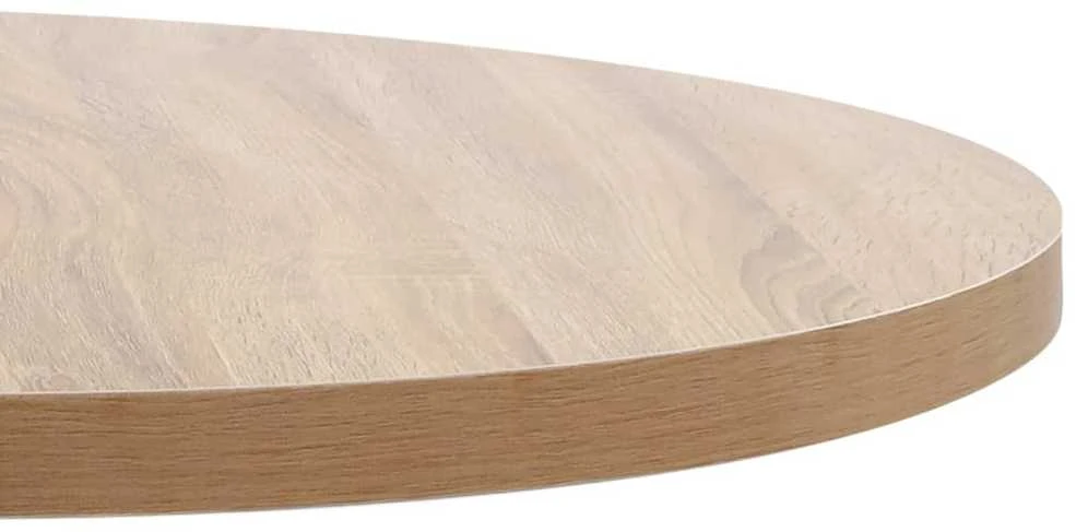 Bistro staliukas, šviesiai rudos spalvos, 80cm, MDF