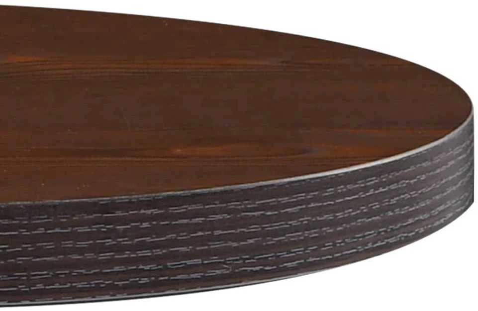 Bistro staliukas, tamsiai rudos spalvos, 50cm, MDF