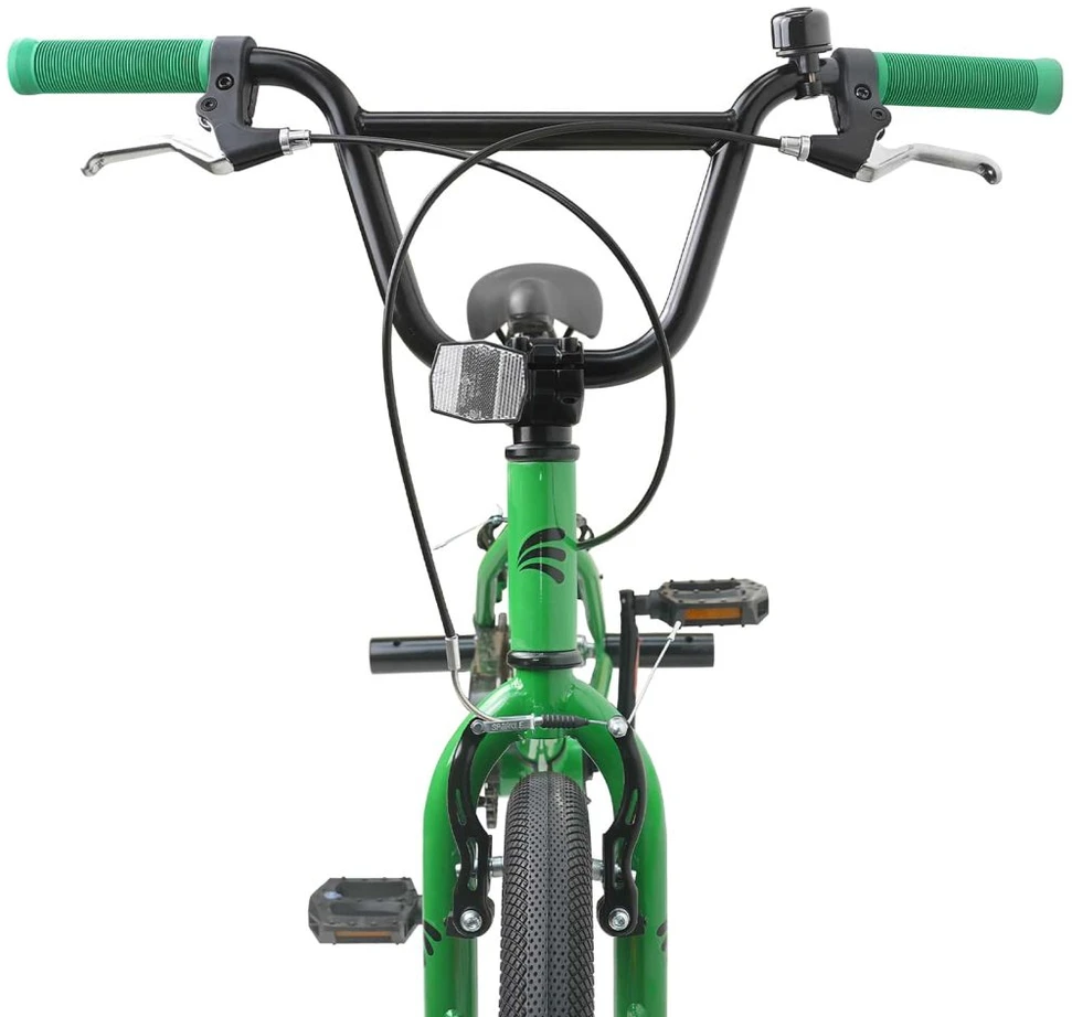 BMX Dviratis 20 Colių skirta vyresniems nei 9 metų Žalia