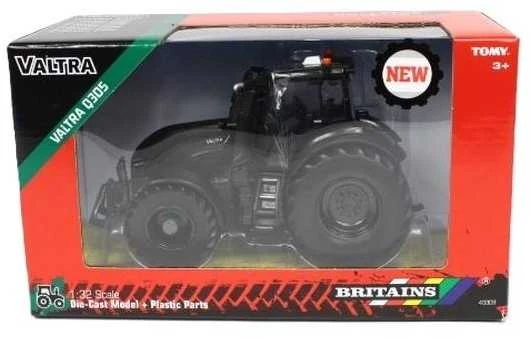 Britains Traktor Valtra Q305 juoda TOMY