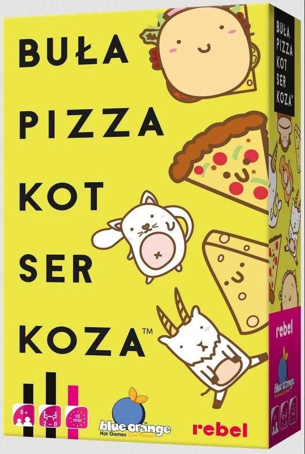 Dėlionė Duona, pica, katė, sūris, ožka REBEL
