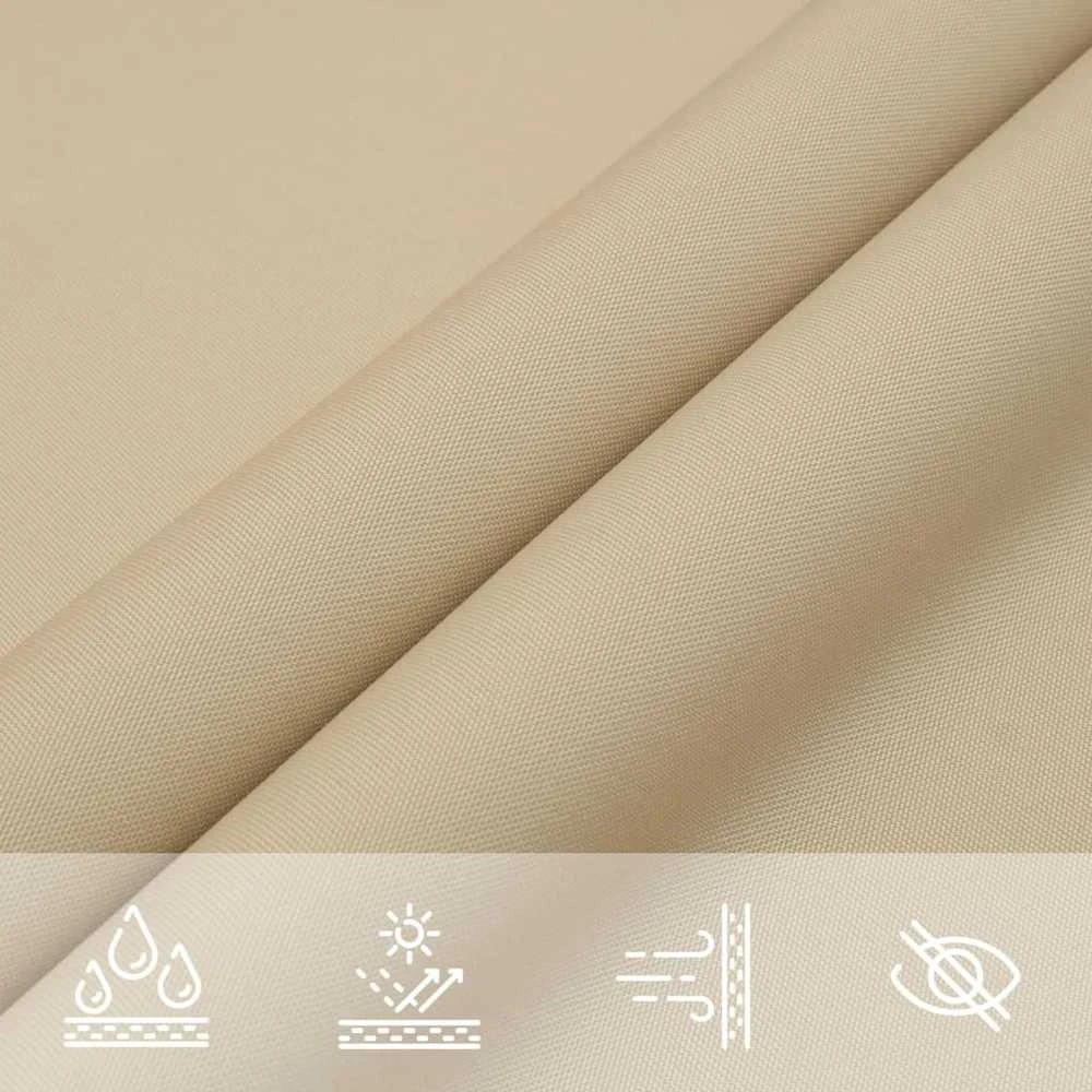 Burė nuo saulės, smėlio, 2x2x2m, 100% oksfordo poliesteris