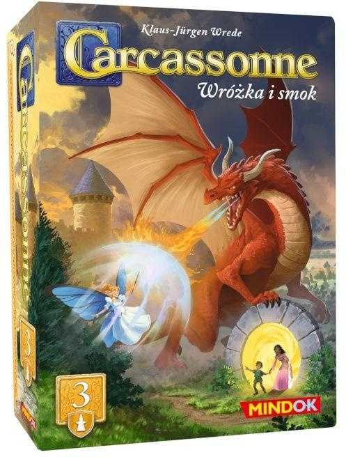 Bard Centrum Gier Carcassonne 3 Fėja ir drakonas 3-iasis leidimas