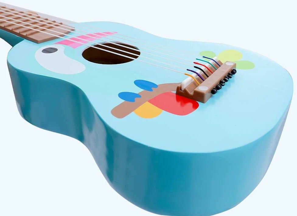 Classic World Žaislinė medinė akustinė gitara