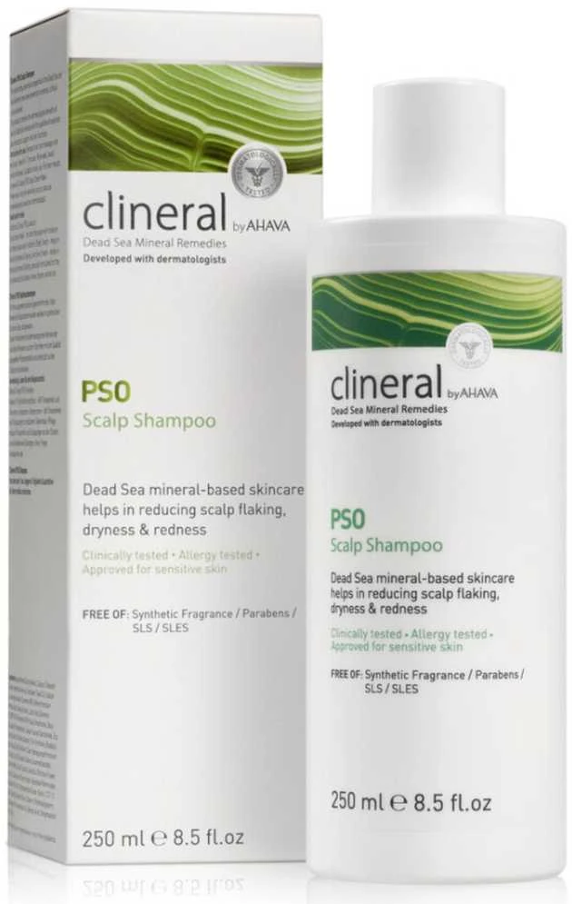 AHAVA Intensyvus šampūnas nuo psoriazės PS0 (galvos odos šampūnas) 250 ml