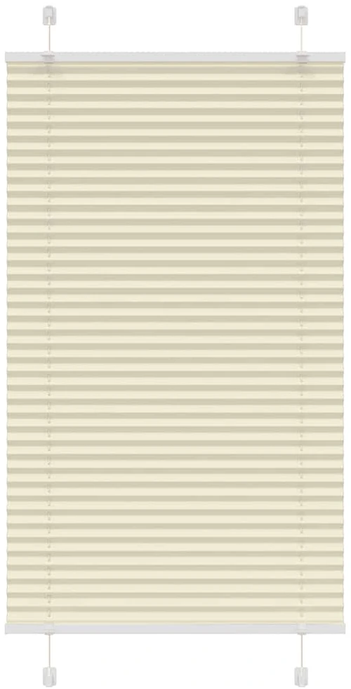 Plisuotas Blind Kreminis 75x100 cm Audinio plotis 74,4 cm