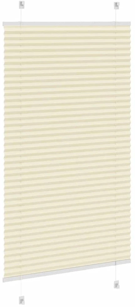 Plisuotas Blind Kreminis 75x100 cm Audinio plotis 74,4 cm