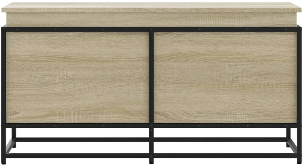 Daiktadėžė su dangčiu, ąžuolo, 100x40x51,5cm, apdirbta mediena