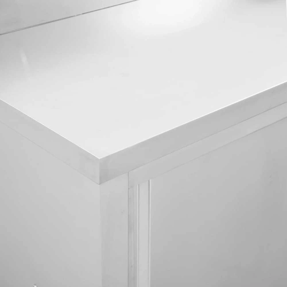 Darbastaliai su durimis, 2vnt., 240x50x(95-97)cm, plienas