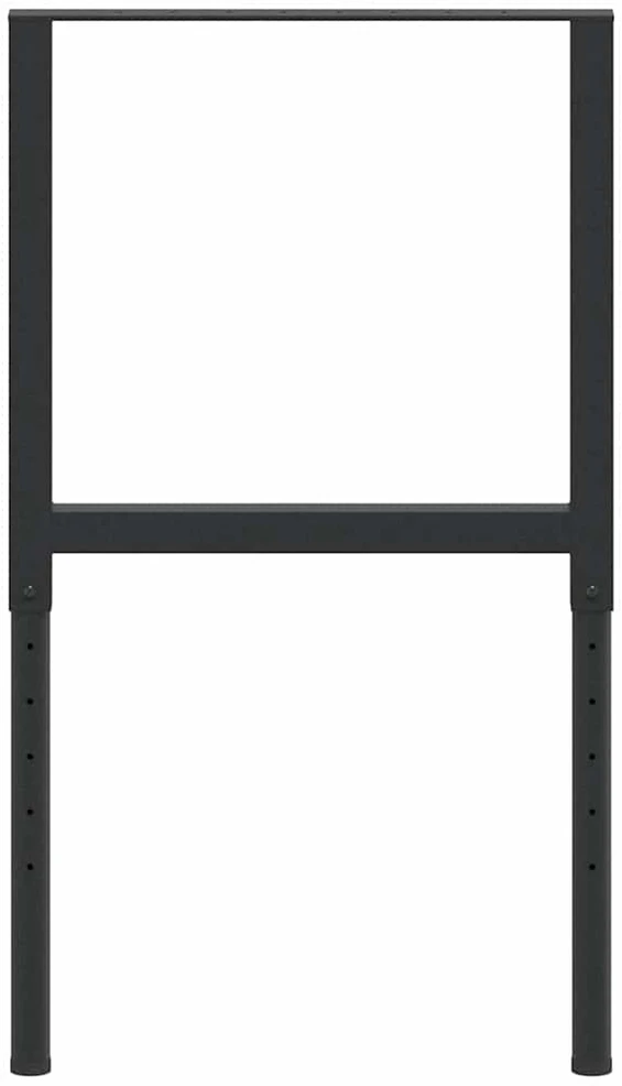 Darbastalio rėmai, 2vnt., juodi, 55x(69-95,5)cm, metalas