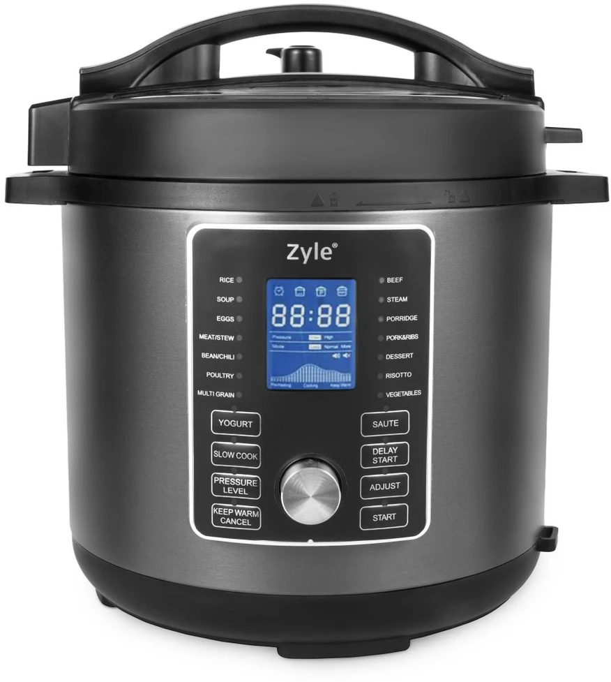 Daugiafunkcis elektrinis greitpuodis su gruzdintuve Zyle ZY806MC, 1200 W, 8 l