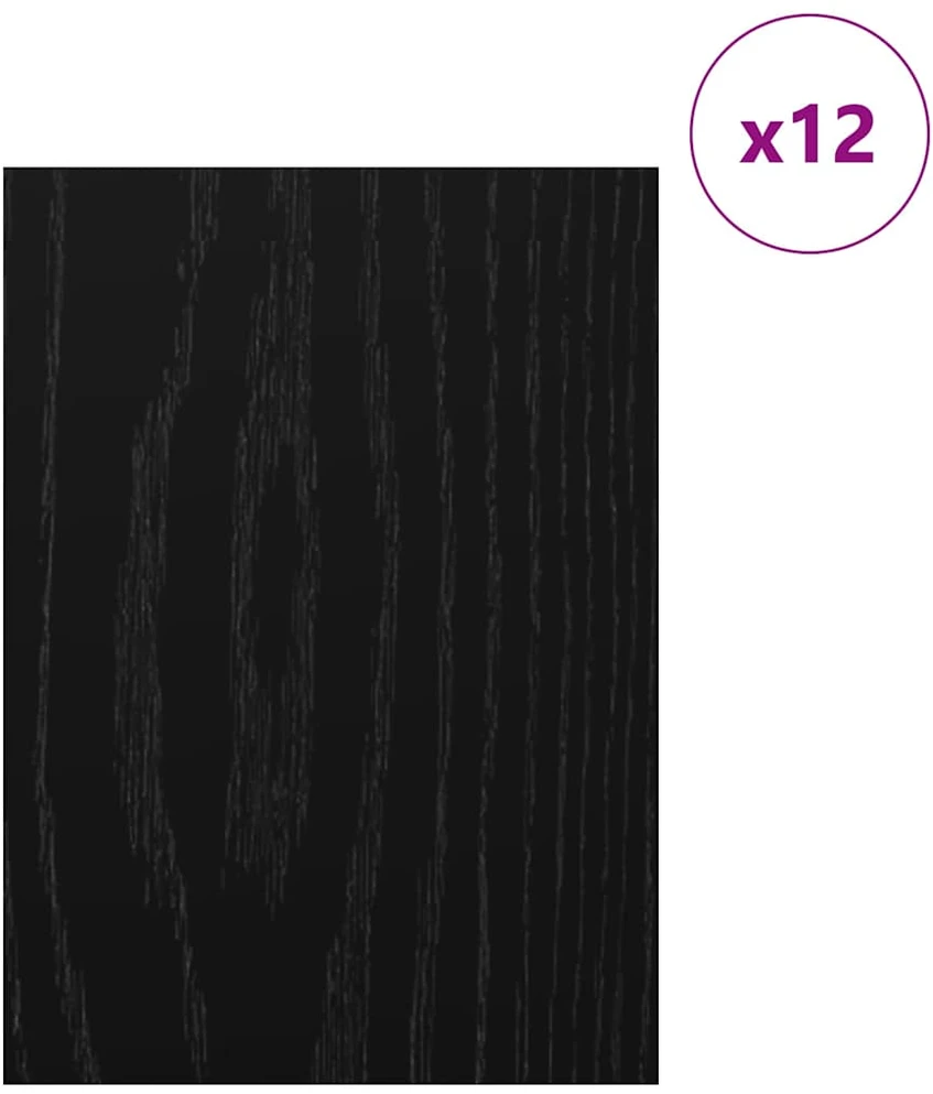 Dekoratyvinės Panelės 12 vnt. Juodojo ąžuolo 30 x 42 x 0,27 cm