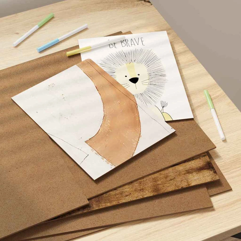 Dekoratyvinės Panelės 12 pcs Rūkyta ąžuolas 30 x 42 x 0.27 cm