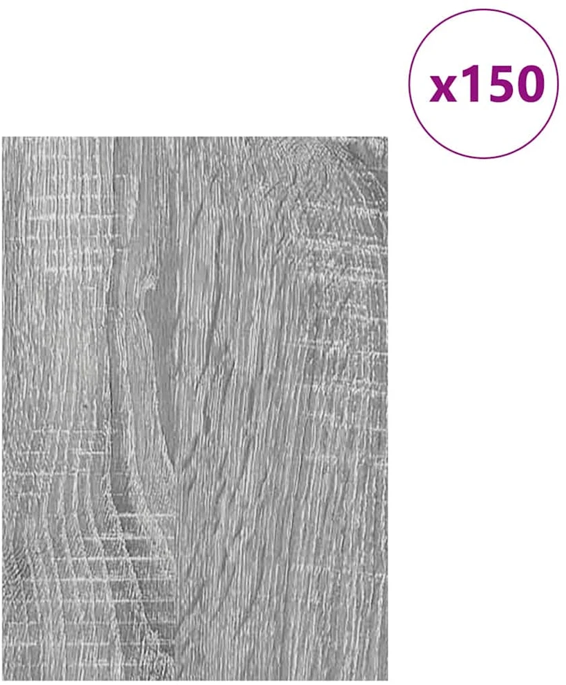 Dekoratyvinės Panelės 150 vnt. Pilka Sonoma 21 x 30 x 0,27 cm
