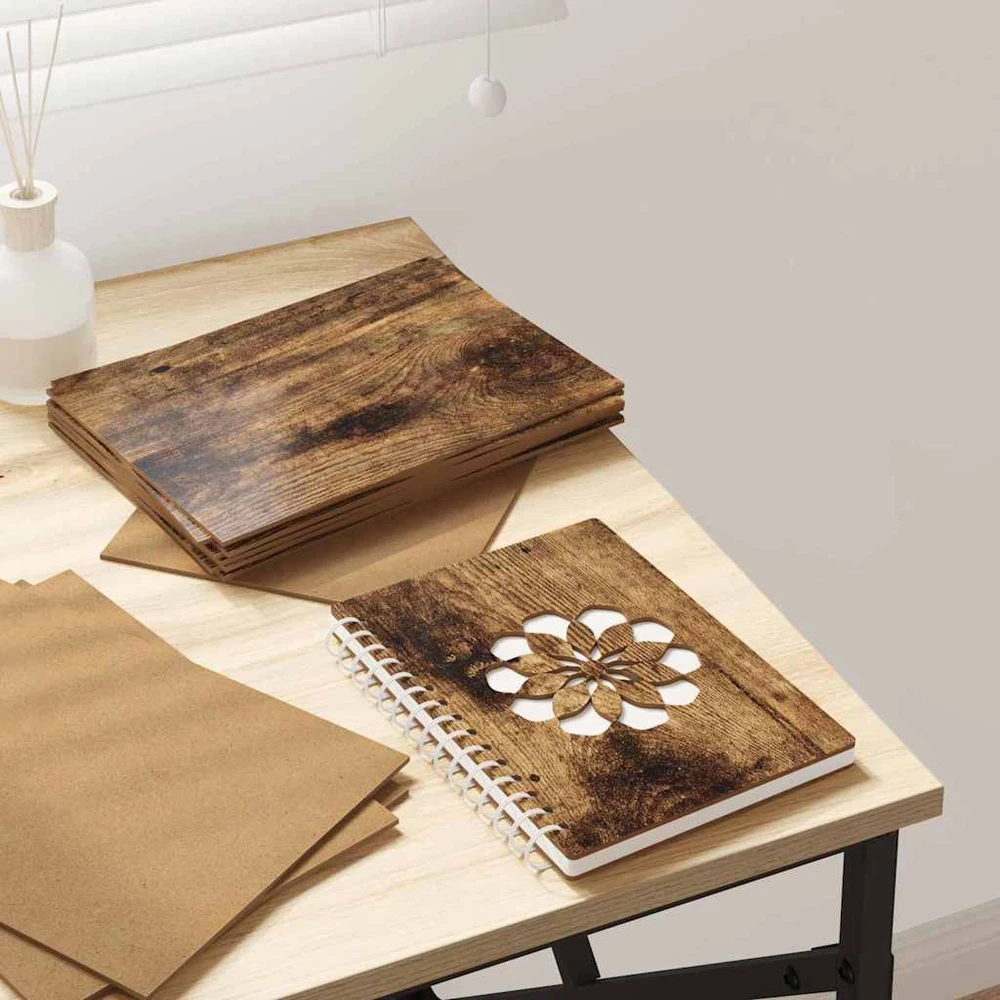 Dekoratyvinės Panelės 150 vnt. Dūminio ąžuolo 21 x 30 x 0,27 cm