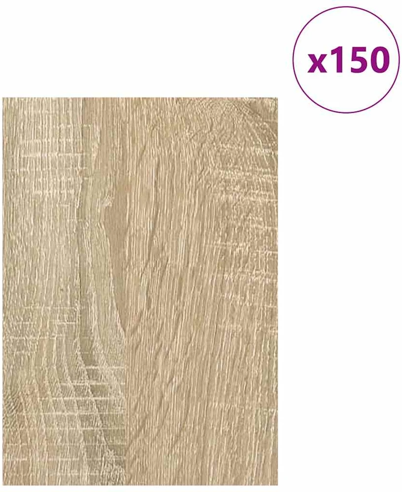 Dekoratyvinės Panelės 150 vnt. Sonoma ąžuolas 21 x 30 x 0,27 cm