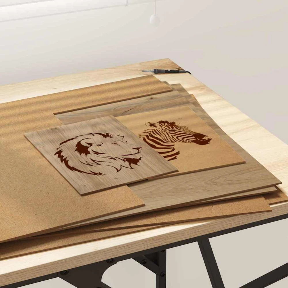 Dekoratyvinės Panelės 50 vnt. Artisano ąžuolo 40 x 60 x 0,27 cm