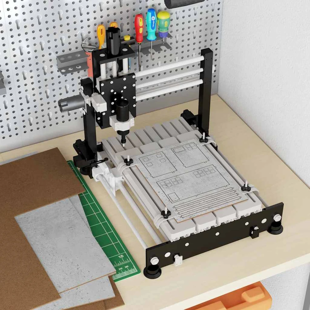 Dekoratyvinės Panelės 50 vnt. Betono pilka 40 x 60 x 0,27 cm