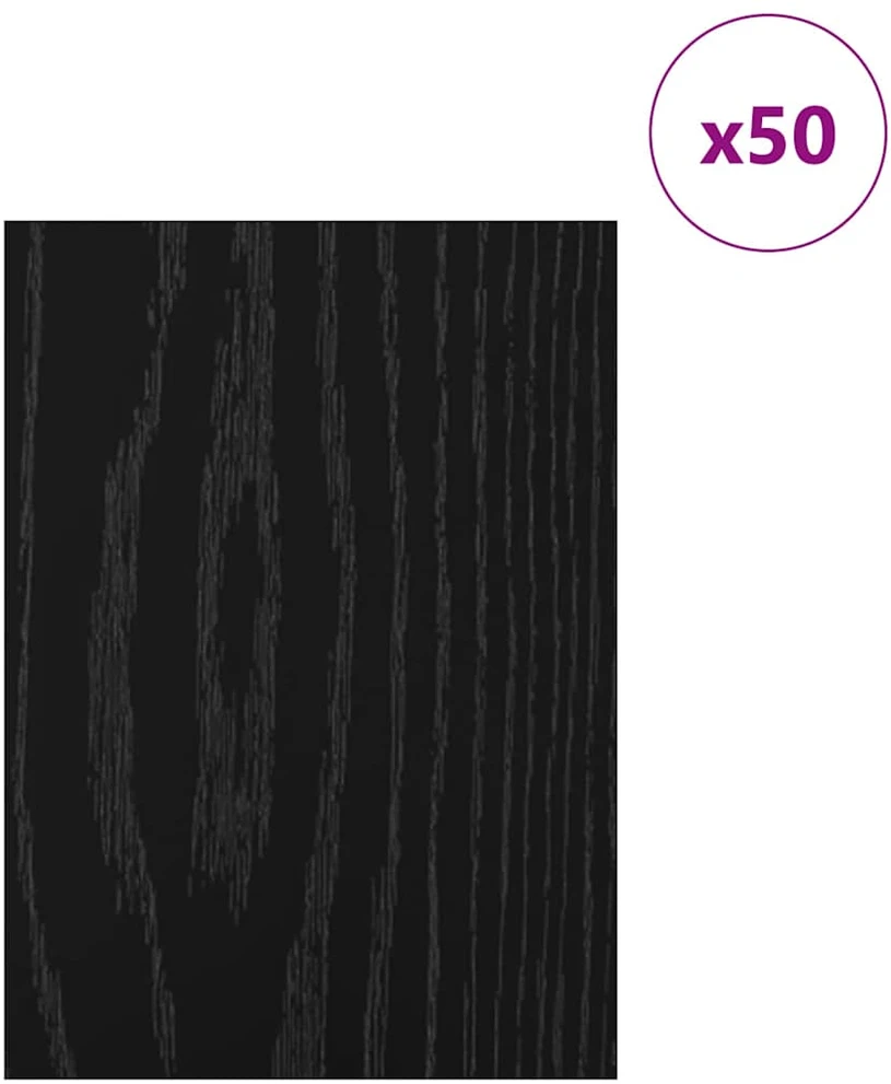 Dekoratyvinės Panelės 50 vnt. Juodojo ąžuolo 15 x 21 x 0,27 cm